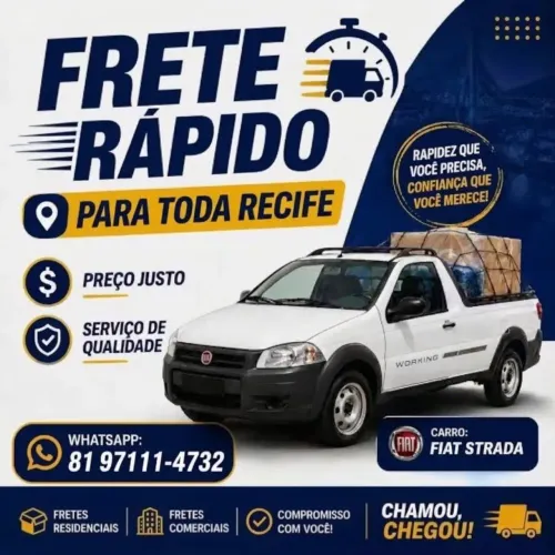 Disponível para Fretes