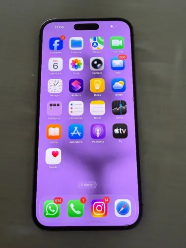 I phone 14 pro max -512gb- R$ 4.499 por R$ 4.000perfeito e com carregador original
