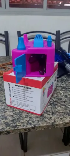 Bomba elétrica para inflar balões
