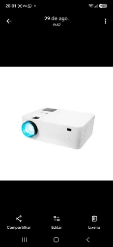 Projetor 5500 lumens 