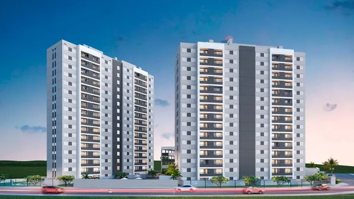 Apart 2 qtos com suíte | Varanda Gourmet | Vista Parque da Cidade | Parkside Residencial