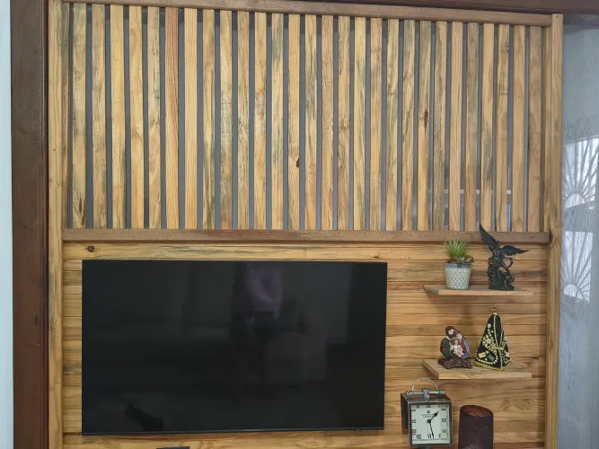 Divisória/Painel Ripado, totalmente artesanal