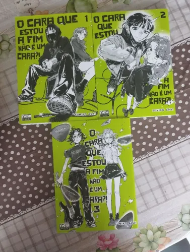 Mangá O Cara Que Estou Afim Não É Um Cara? Vols 1-3 NewPop