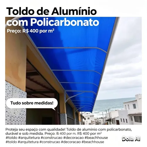 Toldos, portão e muito mais 