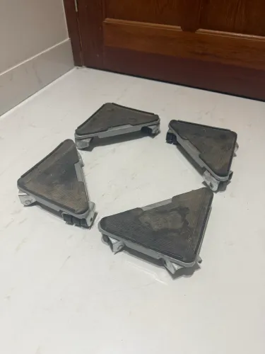 Kit Suporte com rodinhas para eletrodomésticos 