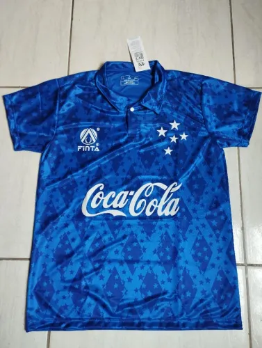 Camisa retrô do cruzeiro