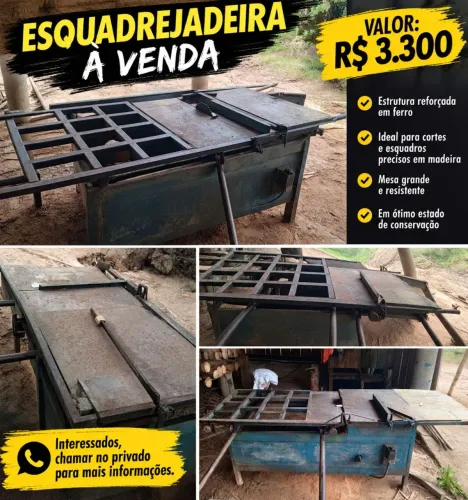 Esquadrejadeira a venda