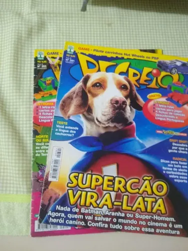 Lote Revistas Recreio Nº 391 e 393
