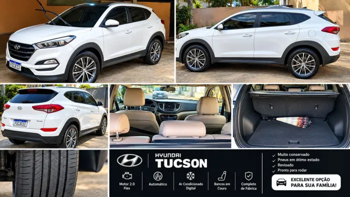 Hyundai Tucson GL 1.6 Turbo 16V Aut. 2017