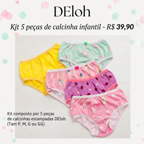 Calcinha Infantil