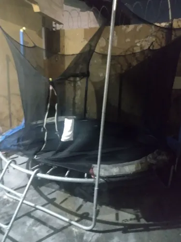 Cama elástica pequena 2,4mt