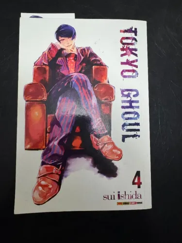 TOKYO GHOUL VOL. 4 + MARCA PÁGINAS (SEMINOVO)