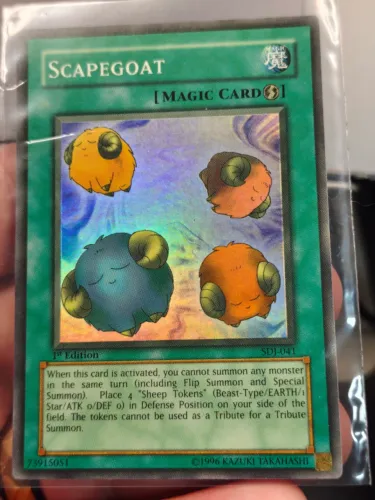 Scapegoat SDJ-041 1st Edition Super Rara 2003 Near Mint Yu-Gi-Oh!