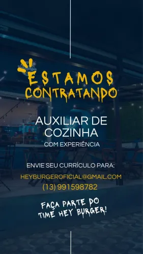 Auxiliar Delivery / Auxiliar Cozinha