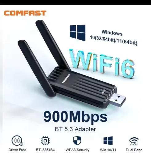 Wifi adaptador 6