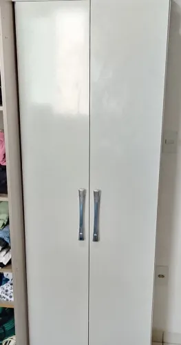 Sapateira/ armário multiuso em MDF branco