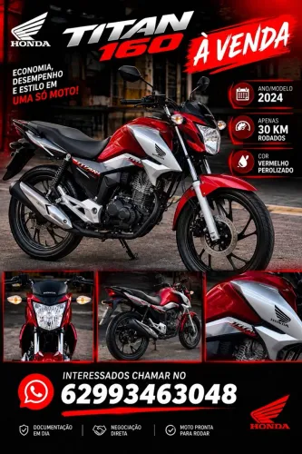 Honda CG 160 Titan Flexone/ed.especial 40 Anos 2024