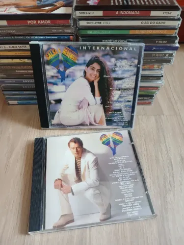 CDs Novela Salsa e Merengue Nacional e Internacional