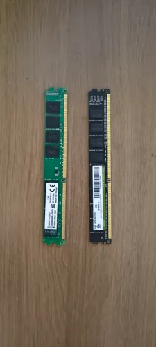 2x memória ram 8gb ddr3 Kingston sem dissipador 1600MHz