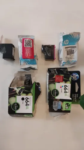 Kit Cartuchos Ink Advantage 664xl (Colorido e preto)