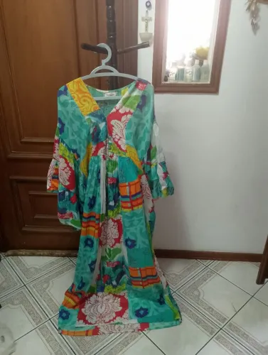 Vestido indiano longo