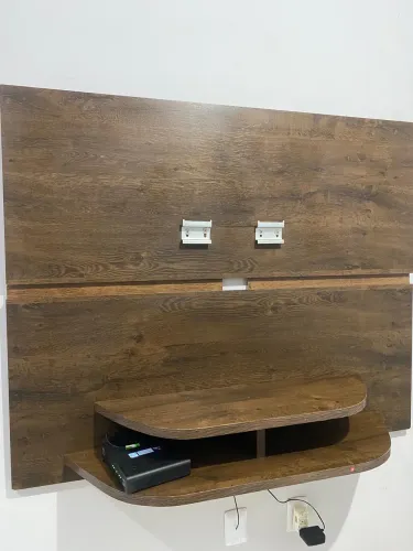 PAINEL PARA TV COM PRATELEIRA - LINDO E MODERNO!