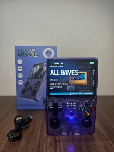 Console portátil videogame R36HD Novo
