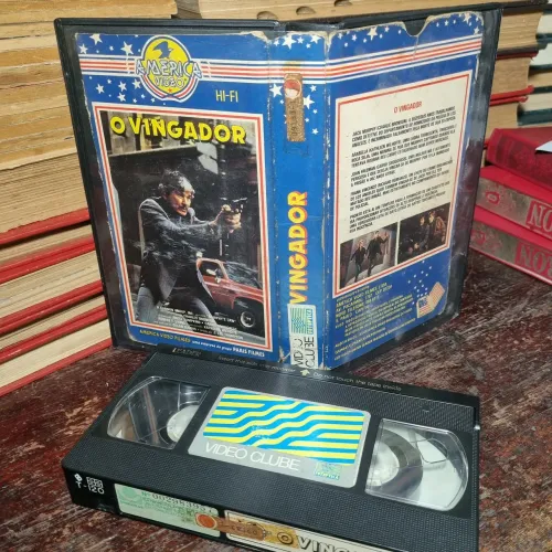 O Vingador Vhs Legendado Charles Bronson Encarte invertido