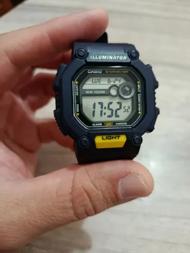 Relógio Casio Illuminator W-737H - Perfeito!