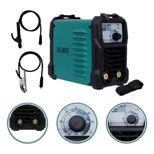 Mini Máquina Inversora Solda Balmer 140a Mma Bivolt Easy 165
