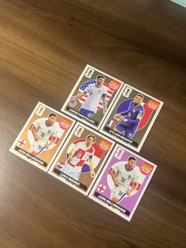 5 figurinhas legend extra sticker