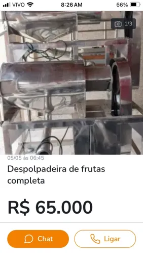 Despolpadeira de fruta 