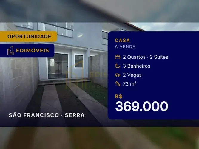 Sensacional casa duplex com varanda e quintal em São Francisco!