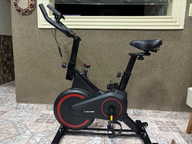 Bicicleta Ergométrica Spinning Mile Fitness Evo-Pro - Estado de Nova!