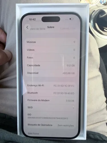 iPhone 15 pro 512 gb