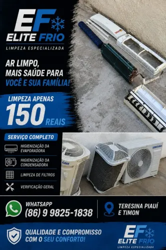 Limpeza de ar condicionado