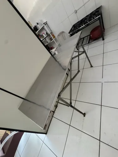 MESA INDUSTRIAL - 1,75m x 71cm
