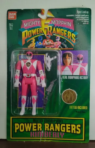 Migthy Morphy Power Rangers Bandai 1993 - Rosa