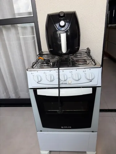 Fogão 4 bocas + Airfryer 