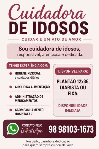 Cuidadora de idoso
