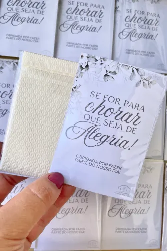 Lágrimas de alegria ? CASAMENTO