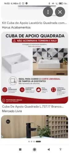 Cuba banheiro deca