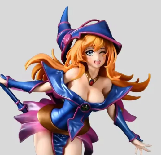 Figure Maga negra Yugi oh nova aproximadamente 30cm acompanha caixa faço envio 