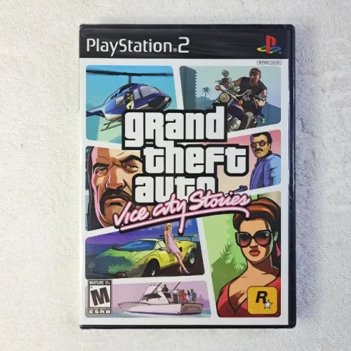 Grand Theft Auto Vice City Stories Original E Lacrado Ps2 GTA - Playstation 2