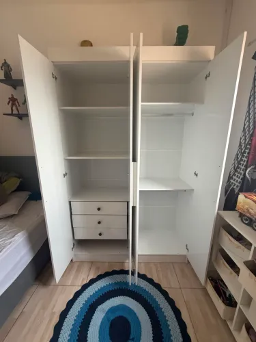 Guarda Roupa Infantil 4  Portas