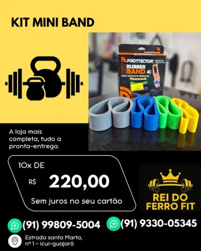 Kit Mini Band (4 tensões)