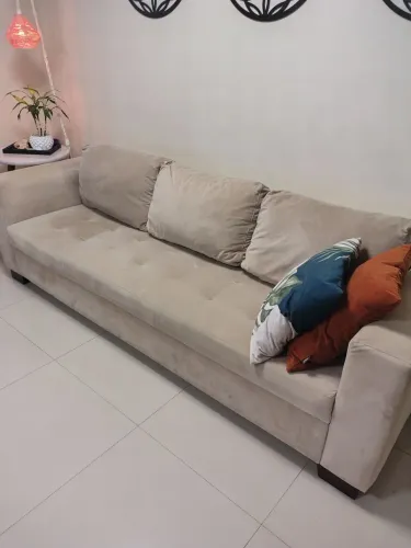 Sofa 4 lugares,marca sulandes! Aceito oferta em dinheiro.
