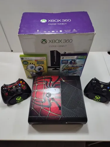 Xbox 360 Super Slim e caixa original 
