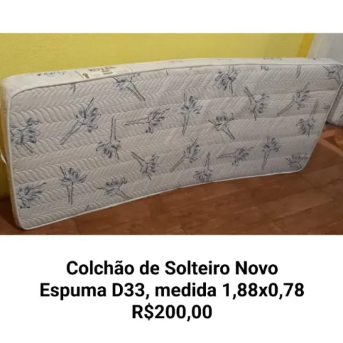 Colchão Solteiro Espuma D33