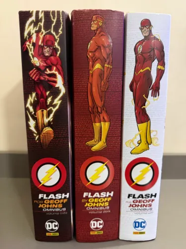 OMNIBUS FLASH GEOFF JOHNS COMPLETO 3 VOLS